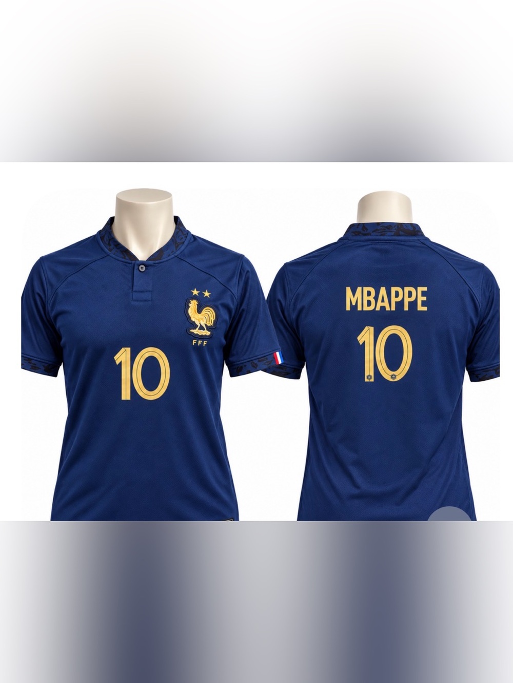Men's France 2026 World Cup Home Fan Version Mbappe Jersey